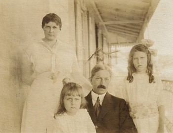 Reimund Baumann with family, USVI